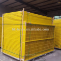 6ft/10ft Hot Dipped Galvanized Construction Fence Panels PVC Coated Temporary Fence Hot Sale(Red Yellow Green)